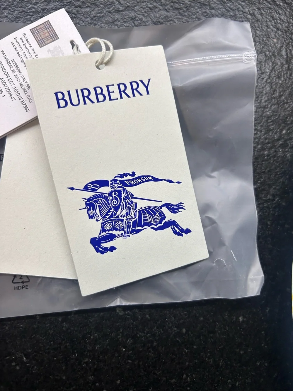 Burberry Yellow & Gray Check Card Holder BNWT Super Rare